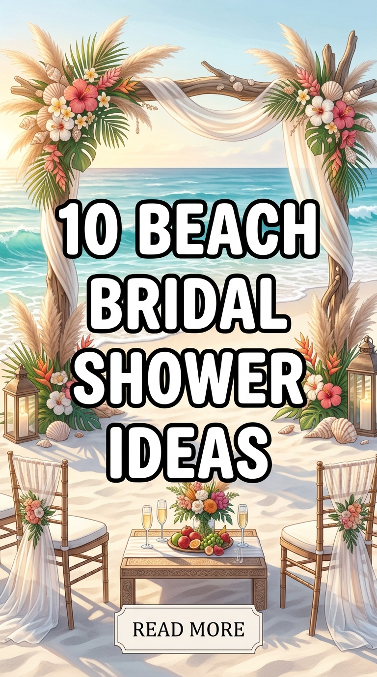 10 Beach Bridal Shower Ideas
