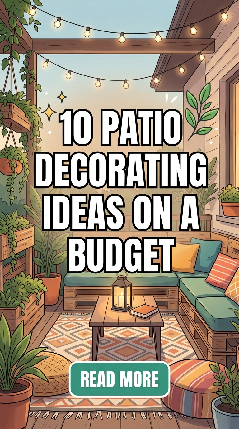 10 Patio Decorating Ideas On A Budget